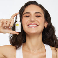 Thumbnail for CLEARSTEM - CLEARITY The Blackhead Dissolver Mandelic Acid Serum - Vitamin C, Turmeric, Collagen Boost - All Skin Types - Facial Skin Care Products - Vegan, Gluten Free, Cruelty Free - 1 fl oz / 29ml