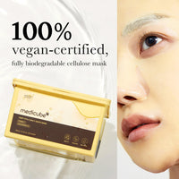 Thumbnail for medicube Deep Vita C Daily Quick 30 Sheet Masks - Vegan Certified, Quick Dispenser, Triple Vitamin Complex For Radiance and Hydration - Korean Face Masks