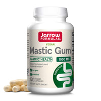 Thumbnail for Jarrow Formulas Mastic Gum 1000 mg - 120 Veggie Caps - Mastic Gum Capsules Supporting Stomach and Duodenal Health - 60 Servings