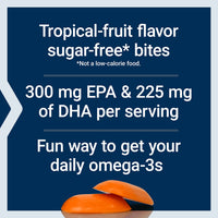 Thumbnail for Life Extension Omega-3 Fish Oil Gummy Bites, EPA DHA Fatty acids, High-dose EPA DHA Support in a Delicious chewable Form, Non-GMO, Gluten Free, 36 Gummy Bites