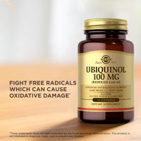 Thumbnail for Solgar Ubiquinol 100 mg (Reduced CoQ-10) - 50 Softgels, Pack of 2 - Advanced Antioxidant Support - Non-GMO, Gluten Free, Dairy Free - 100 Total Servings