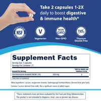 Thumbnail for Florastor Probiotics for Digestive and Immune Health, 54 Capsules, Probiotics for Women & Men, Helps Flush Out Bad Bacteria, Boosts The Good with Our Strain Saccharomyces Boulardii, Packaging May Vary