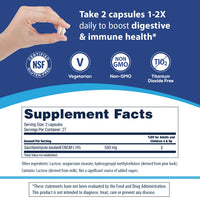 Thumbnail for Florastor Probiotics for Digestive and Immune Health, 54 Capsules, Probiotics for Women & Men, Helps Flush Out Bad Bacteria, Boosts The Good with Our Strain Saccharomyces Boulardii, Packaging May Vary