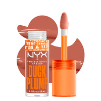 Thumbnail for NYX PROFESSIONAL MAKEUP Duck Plump High Pigment Lip Gloss, Lip Plumper Gloss with Spicy Ginger - Apri-caught