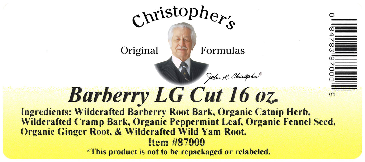 Christopher's Original Formulas Barberry L.G. Cut 16 OZ