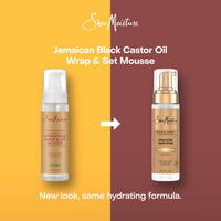 Thumbnail for Shea Moisture Manuka Honey & Mafura Oil Wrap & Set Mousse Hydrating Made for Hold, Body, & Shine 7.5 oz