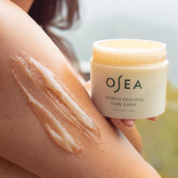 Thumbnail for OSEA Undaria Cleansing Body Polish 10oz - Spa-Worthy AHA Body Exfoliator with Pumice and Seaweed