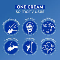 Thumbnail for NIVEA Creme Body, Face and Hand Moisturizing Cream for All Skin Types, Rich Body Moisturizer with Provitamin B5, 13.5 Oz Tin