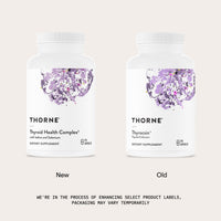 Thumbnail for THORNE - Thyroid Health Complex - Cofactors for Function Support* - Vitamins B12, C & E, Ashwagandha, Iodine, Zinc, Selenium, Copper & L-Tyrosine - Third-Party Certified - 120 Capsules