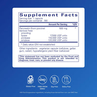 Thumbnail for Pure Encapsulations Pancreatic Enzyme Formula - Digestive Enzymes for Digestion - Strengthens Gut Health* - Targeted Delivery Capsules - Gluten Free & Non-GMO - 180 Capsules