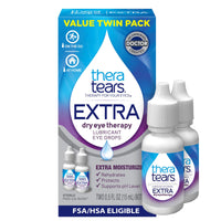 Thumbnail for TheraTears Extra Dry Eye Therapy Lubricating Eye Drops for Dry Eyes, 0.5 fl oz Bottle, 2 Count(Pack of 1)