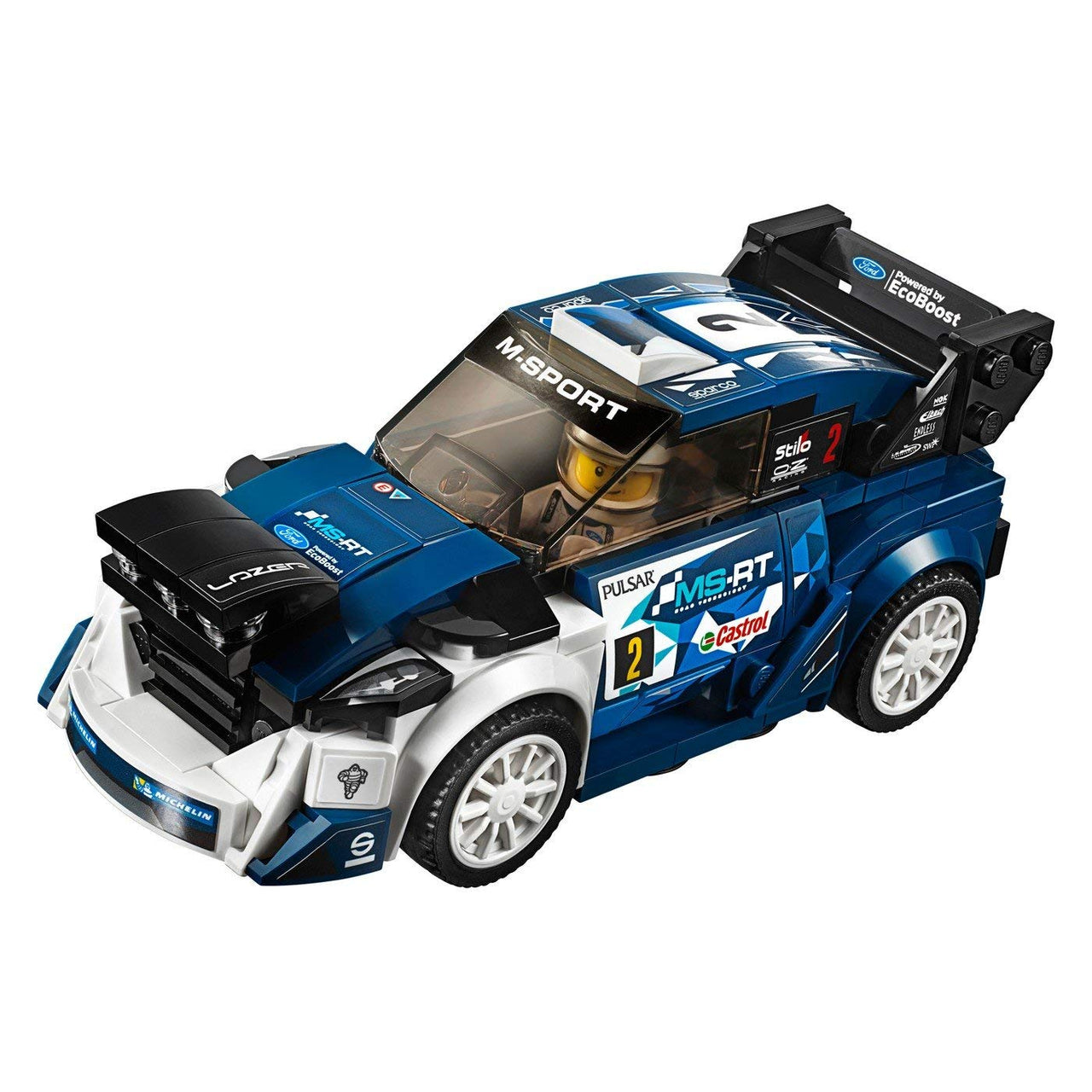 LEGO Speed Champions Ford Fiesta M-Sport WRC 75885 Building Kit (203 Pieces)