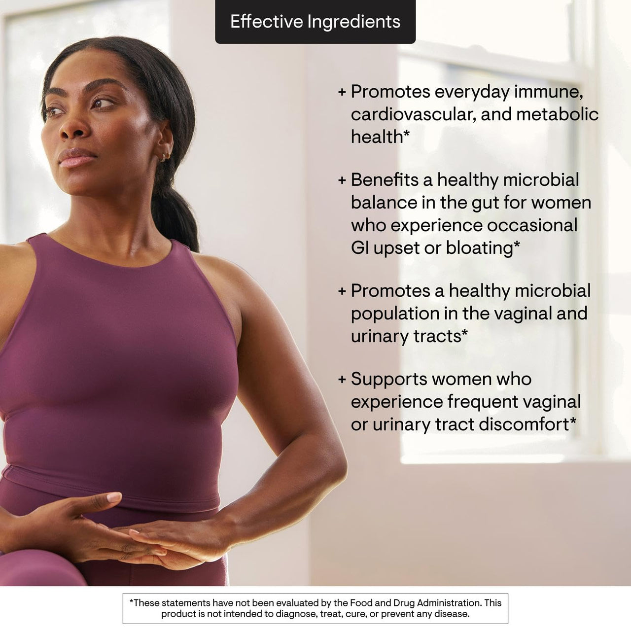 THORNE - Women's Daily Probiotic* - Shelf Stable Probiotic Supplement - Promotes Everyday Immune, Cardiovascular & Metabolic Health* - 30 Servings