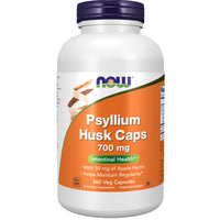 Thumbnail for NOW Foods Supplements, Psyllium Husk Caps 700 mg with 50 mg of Apple Pectin, Intestinal Health*, 360 Veg Capsules