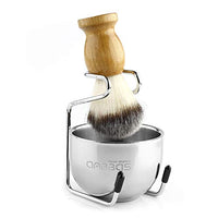 Thumbnail for Image 1 of Beech-Synthetic Bristles for the product Anbbas Shaving Brush Set for Men