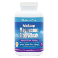 Thumbnail for NaturesPlus KalmAssure Magnesium Bisglycinate - 180 Capsules - Supports Nerve & Muscle Relaxation - Formulated Without Magnesium Oxide - 60 Servings