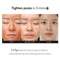 Thumbnail for APRILSKIN Carrotene IPMP 3-Min Quick Dry Pore Caring Clay Mask | Kaolin & Zinc PCA | Reduces Pores & Sebum | Cooling Effect | Vegan | Gentle Exfoliation | Korean Skin Care | 100g 3.52 oz.