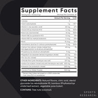 Thumbnail for Sports Research Hydrate Electrolytes Powder - Sugar-Free & Naturally Flavored with Vitamins, Minerals, and Coconut Water - Supports Hydration - Passion Fruit & Lemon Lime
