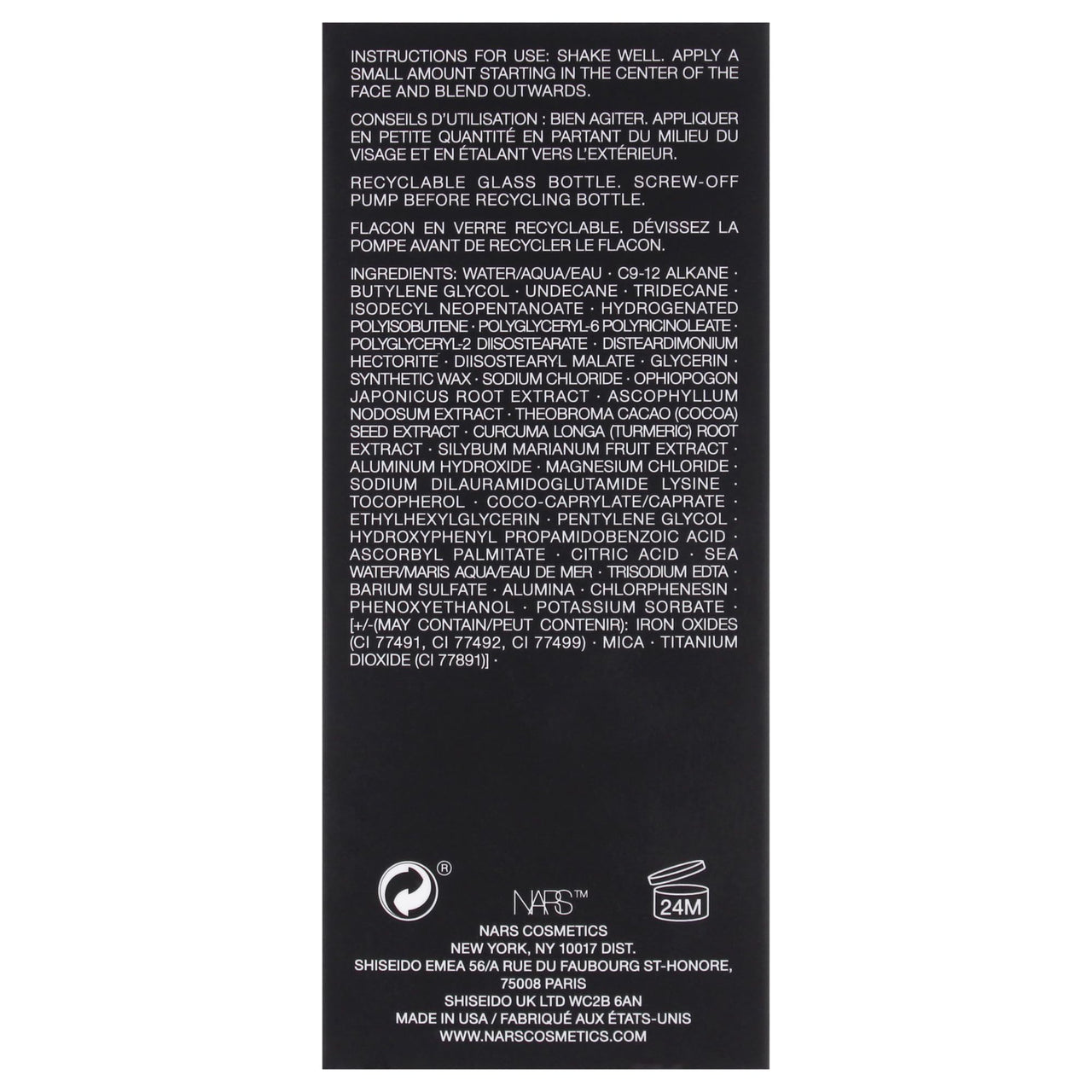 Light Reflecting Foundation - M2 Santa Fe by NARS for Women - 1 oz Foundation