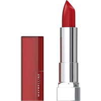 Thumbnail for Maybelline Color Sensational Lipstick, Lip Makeup, Cream Finish, Hydrating Lipstick, Nude, Pink, Red, Plum Lip Color, Crimson Race, 0.15 oz; (Packaging May Vary)