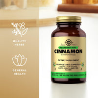 Thumbnail for Solgar - FP Cinnamon Vegetable Capsules 100 Count