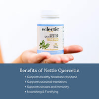 Thumbnail for Eclectic Herb - Nettle Quercetin Capsules | Non-GMO, Vegan | 90 CT