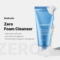 Thumbnail for medicube Zero Foam Cleanser for Sensitive Skin - Sebum Control, Moisture Balance, and Pore Minimization | Korean Skincare