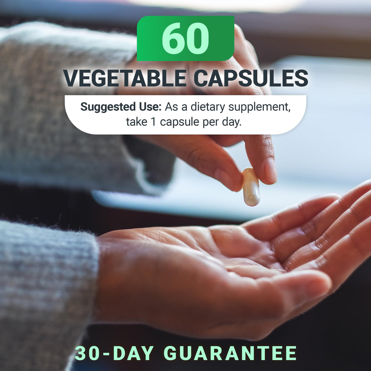 Dr. Berg Natural Vitamin B1 B6 B12 Complex - Allithiamine Vitamin B1 Supplement with 8 Essential Vitamin B Complex for Men & Women Including Thiamin, Niacin, Folate, Magnesium & More - 60 Capsules