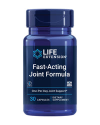 Thumbnail for Life Extension Fast-Acting Joint Formula, Keratin, Korean Angelica, hyaluronic Acid, Joint discomfort Relief, Non-GMO, Gluten-Free, 30 Capsules