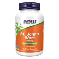 Thumbnail for NOW Foods Supplements, St. John's Wort (Hypericum perforatum) 300 mg, Standardized Extract, 250 Veg Capsules