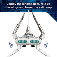 Thumbnail for LEGO Star Wars: The Mandalorian Imperial Lambda-Class Shuttle - Collectible Building Set for Boys & Girls, Ages 14+ - with 5 Minifigures - Gift Idea for Teens - 75459