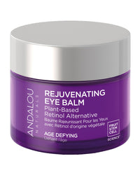 Thumbnail for Andalou Naturals Age Defying Rejuvenating Eye Balm - Plant-Based Retinol Alternative - Gentle, Hydrating Eye Cream With Bakuchiol to Help Reduce Appearance of Wrinkles - 0.45 Oz
