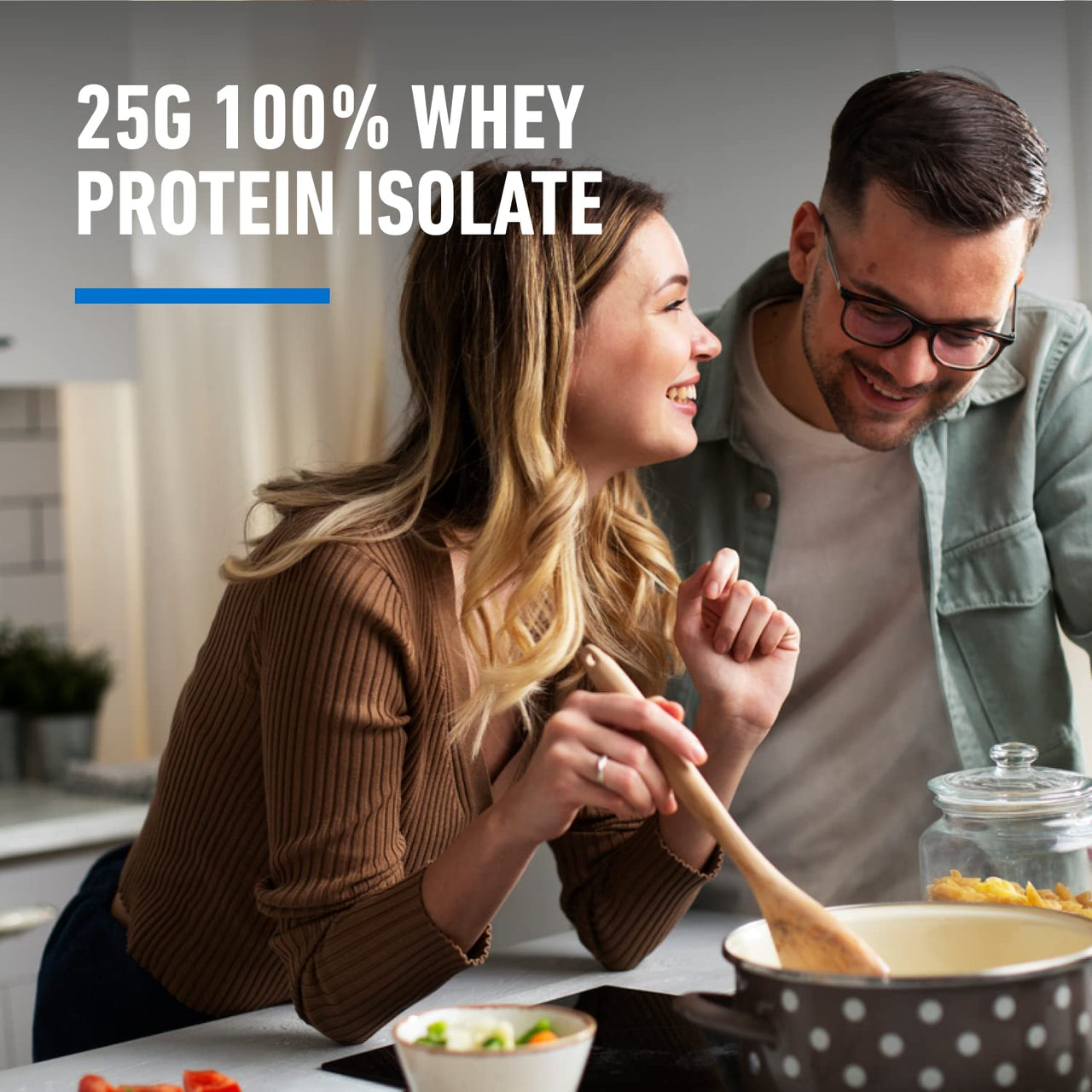 Isopure Zero Carb 100% Pure Whey Isolate Protein Powder, Lactose Free, Gluten Free, With Vitamins, Creamy Vanilla, 25g Protein Per Serving, 7.5 Lbs, 110 Servings (Packaging May Vary)