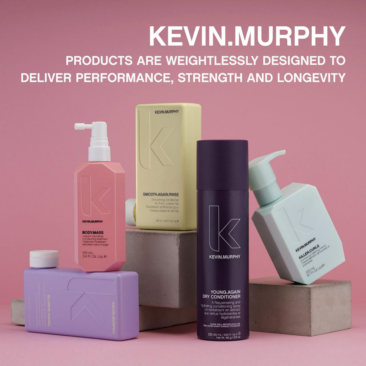 KEVIN.MURPHY ROUGH.RIDER Clay - Hair Strengthening - For All Hair Types - Moldable Styling Clay - Sulphate Free Care - 30 g / 1.1 oz