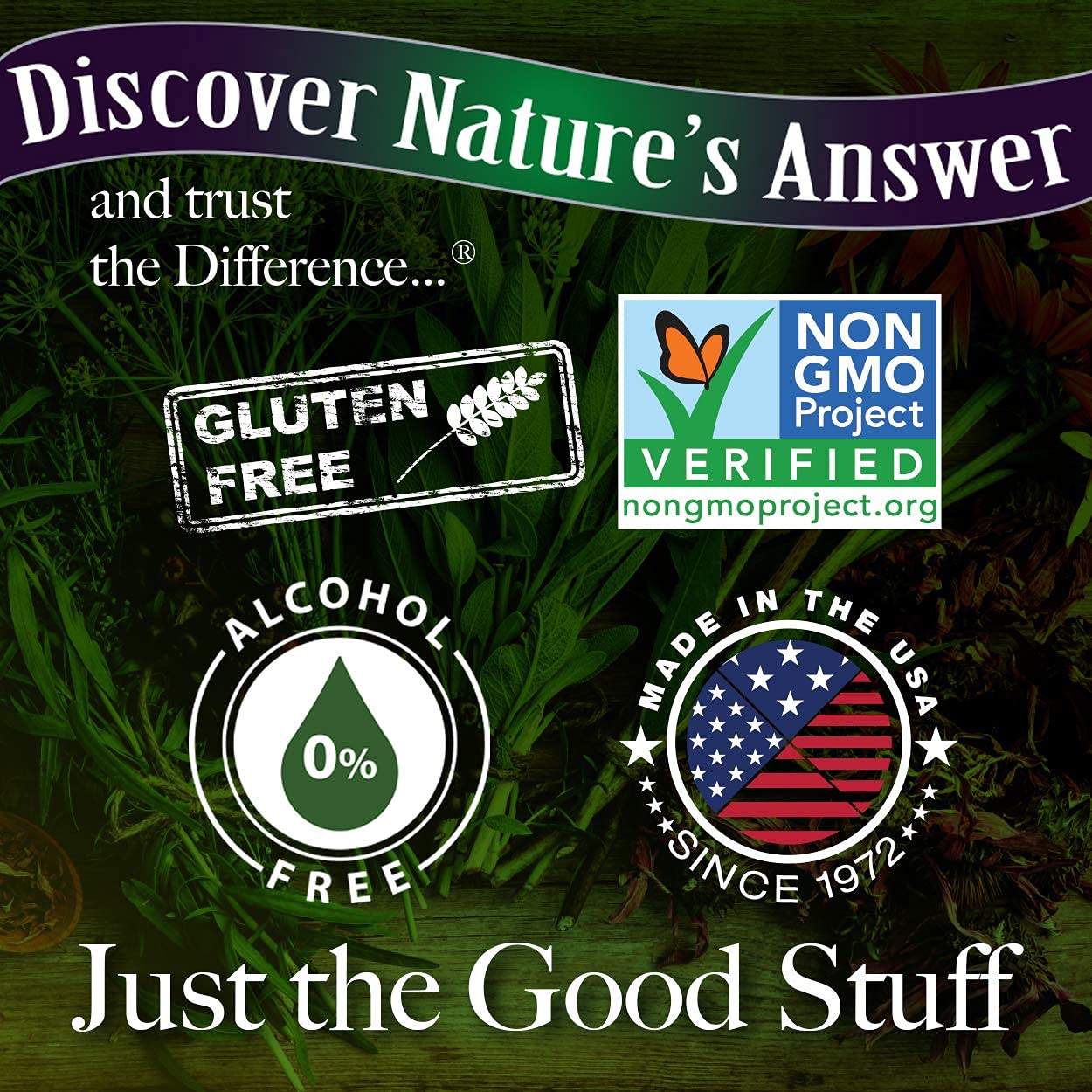 Nature's Answer Sambucus Mega Gummies | 7x More Elderberry Concentration | Alcohol-Free, Gluten-Free, Gelatin-Free, Vegan, Non-GMO & No Preservatives | 30ct Gummies