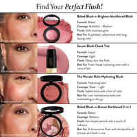 Thumbnail for LAURA GELLER NEW YORK Baked Blush-n-Brighten Marbleized Blush for Cheeks - Starfish Island - Natural Finish - Buildable Color