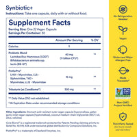 Thumbnail for Ritual Synbiotic+ Probiotic, Prebiotic, Postbiotic, 3-in-1 Supplement for Gut Health and Digestive Support, Regularity, Bloat, Immune, Vegan Delayed-Released Daily Capsule, Women and Men, 30 Day