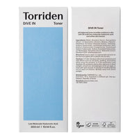 Thumbnail for Torriden Dive in Toner 300ml (10.14 fl. oz.) | pH Balancing Facial Toning Water for Dry Skin | Hyaluronic Acid, Panthenol, Allantoin