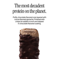 Thumbnail for David Bronze High Protein Bars - Double Chocolate Crunch Flavor - 0g of Sugar, Low Carb, Gluten Free - 20g of Protein, 150 Calories - On-The-Go Snack, Pack of 12