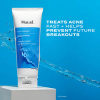 Thumbnail for Murad Acne Control Clarifying Cleanser – Salicylic Acid & Green Tea Formula for Acne, Deep Pore Cleansing, Oil Control & Breakout Prevention for Clear, Balanced, Healthy-Looking Skin – 2 Fl Oz