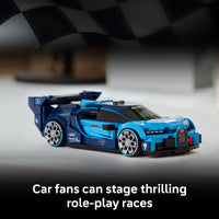 Thumbnail for LEGO Speed Champions Bugatti Vision Gran Turismo Hyper Sports Car Building Toy for Kids & Gamers - Building Set W/Bugatti Driver Minifigure for Boys & Girls, Ages 9+ - Gift Idea for Birthdays - 77253