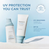 Thumbnail for SKIN1004 Centella Hyalu-Cica Water-Fit Sun Serum UV, Korean Sunscreen SPF 50, Centella Sunscreen, Travel Essentials, Sunscreen with Hyaluronic Acid, No White Cast, Korean Skin Care, 1.69 fl.oz / 50ml