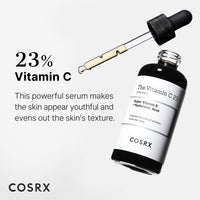 Thumbnail for COSRX Pure Vitamin C 23% Serum with Vitamin E & Hyaluronic Acid, Brightening & Hydrating Facial Serum for Fine Lines, Uneven Skin Tone & Dull Skin, 0.7oz/20g, Korean Skin Care