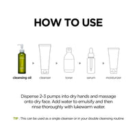 Thumbnail for P.CALM Underpore Holy Basil Cleansing Oil – Holy Basil & Tea Tree for Deep Pore Cleansing, Blackhead Removal, and Makeup Removal, Korean Skincare (190ml / 6.42 fl.oz)
