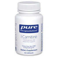 Thumbnail for Pure Encapsulations L-Carnitine | Hypoallergenic Supplement for Cardiovascular and Endurance Support* | 60 Capsules