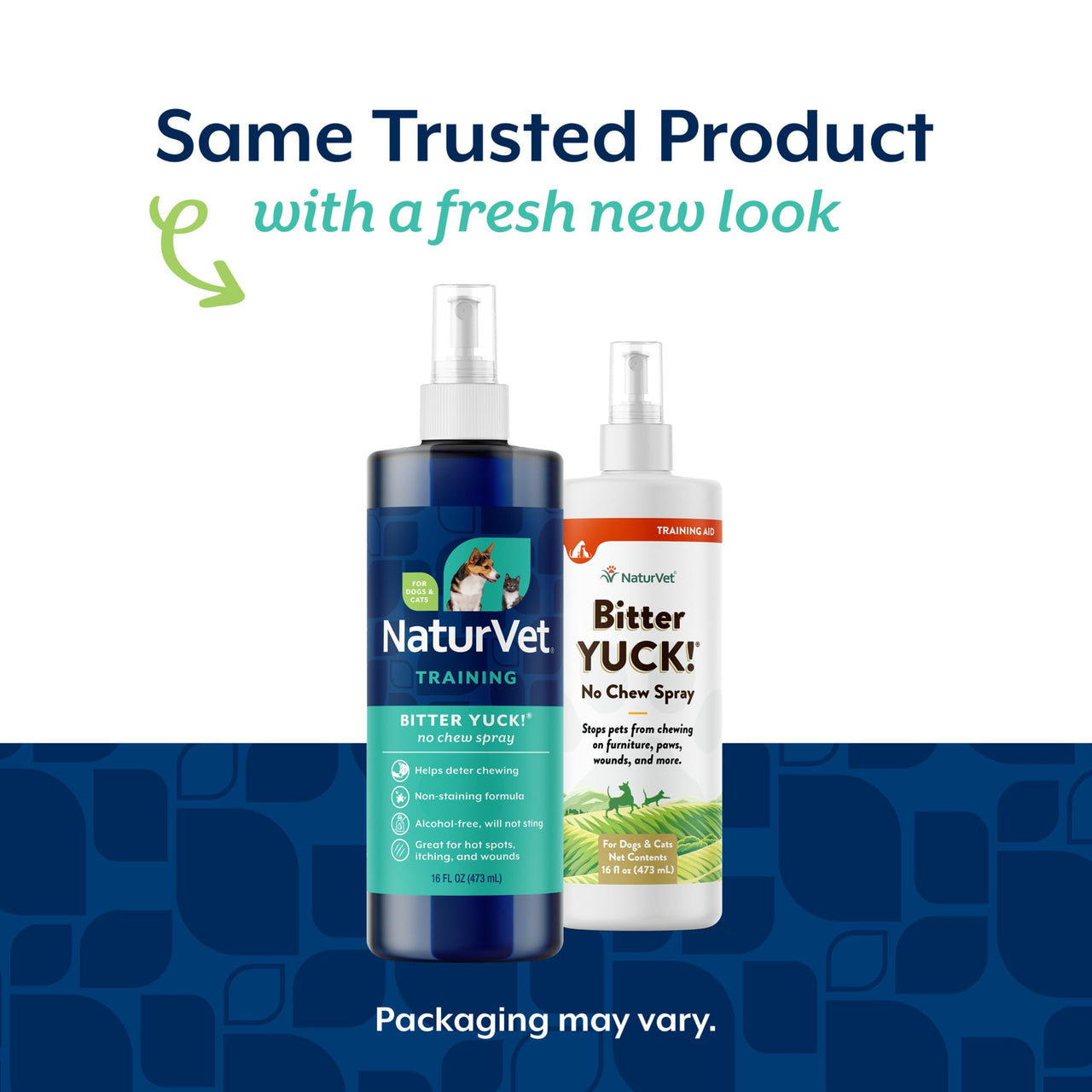 NaturVet Bitter Yuck! No Chew Spray for Dogs, Cats, and Horses Pet Training Spray, Liquid, Made in The USA, 16 Ounce