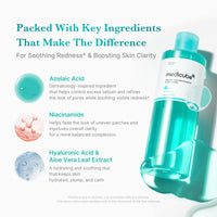 Thumbnail for medicube Azelaic Acid Niacinamide Clarifying Toner | Troubled Skin Care, Ideal for Purifying & Calming | 4% Azelaic Acid & 2% Niacinamide| Soothing Daily Toner | Korean Skin Care | 8.45 fl.oz
