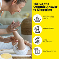 Thumbnail for La Petite Creme French Organic Diaper Balm (1 oz) - Healing & Nourishing Diaper Cream - Gentle & Safe Liniment Baby Lotion - USDA Certified Organic - Baby Essentials for Newborn