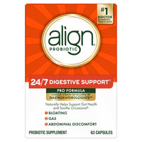 Thumbnail for Align Probiotic, Pro Formula, Probiotics for Women and Men, Probiotics for Digestive Health, Men and Womens Probiotic Capsules Help Relieve Occasional Bloating & Gas*, 63 Capsules