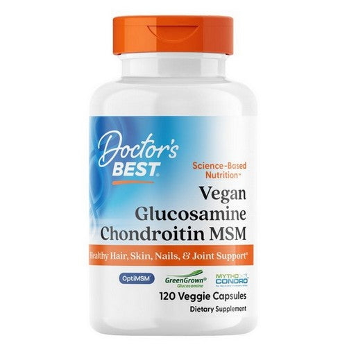Doctors Best Vegan Glucosamine Chondroitin MSM 120 Veg Caps